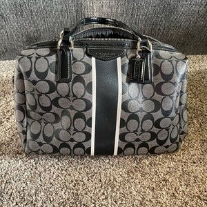 Non-fabric coach purse